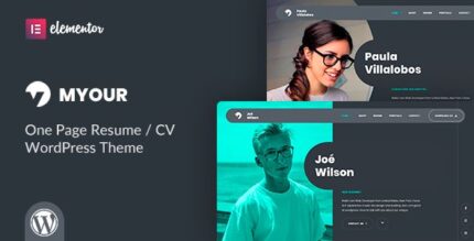 Myour – CV Resume WordPress Theme